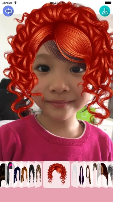 Zrzuty ekranu Hair Salon -Tons of hairstyles