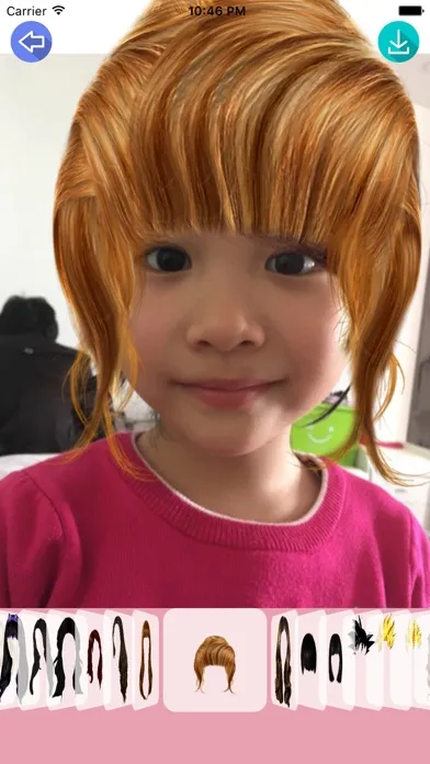 Zrzuty ekranu Hair Salon -Tons of hairstyles