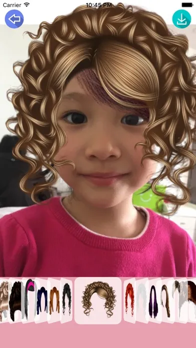 Zrzuty ekranu Hair Salon -Tons of hairstyles