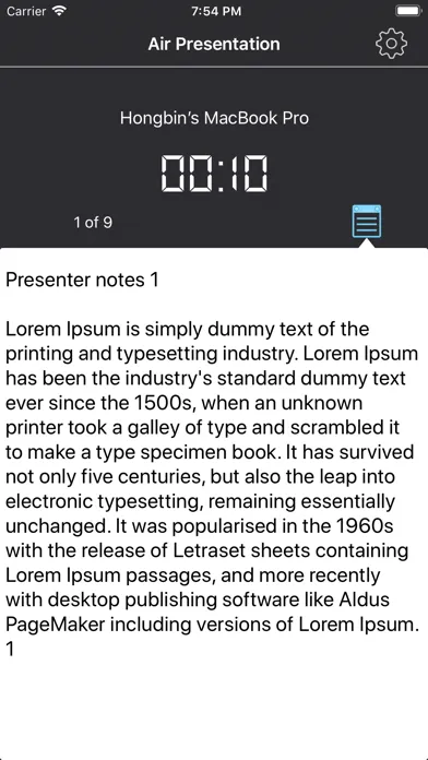 Air Presentatation -PPT remote スクリーンショット
