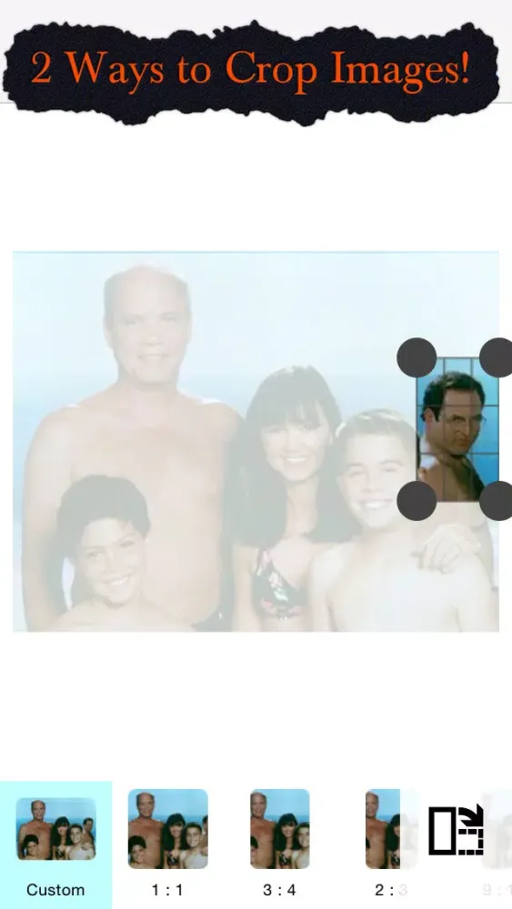 Cut and Paste - Copy part of one image and place it into another one of your photos Screenshots