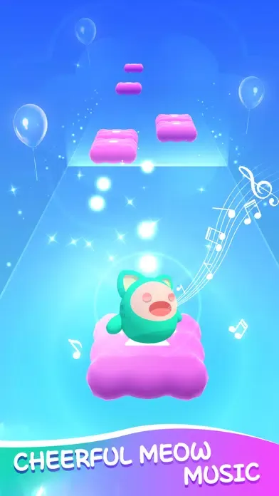 Meow Hop - Cats Dancing Tiles应用截图