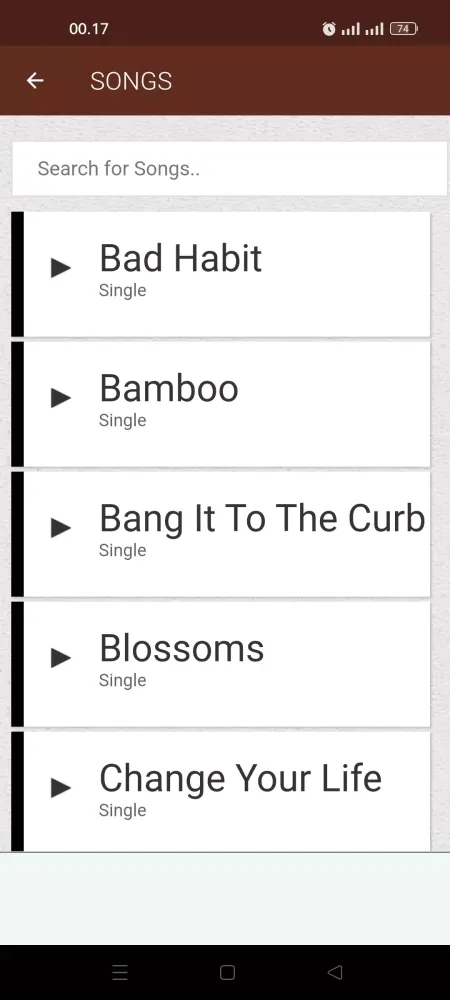 Capturas de tela do Far East Movement Lyrics