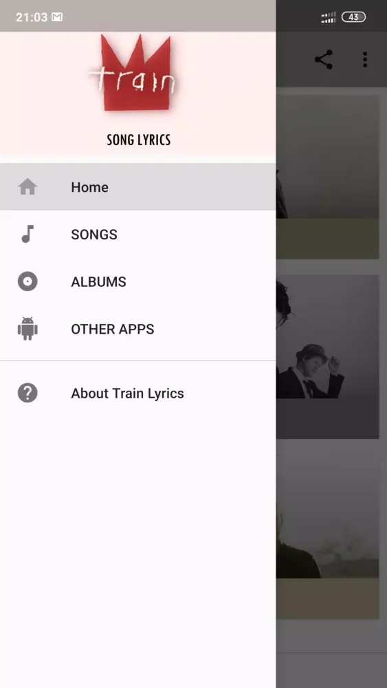 Скриншоты Train Lyrics