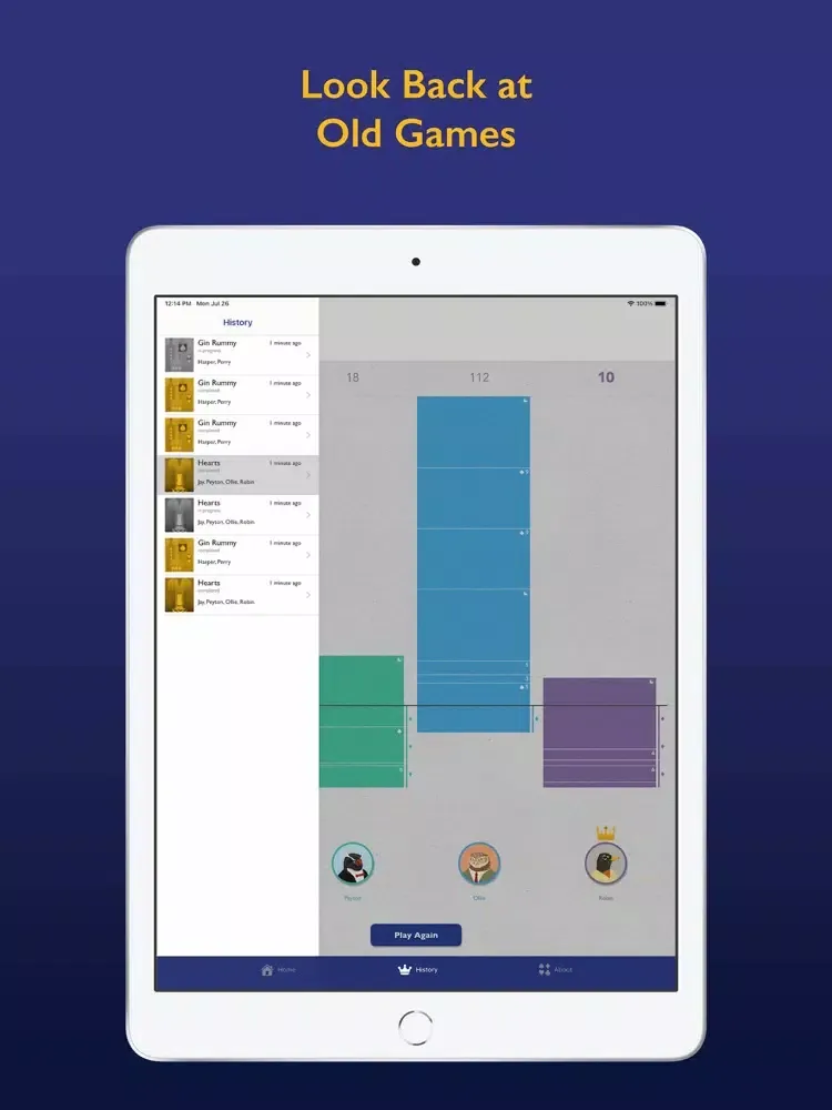 Savvy Scorekeeper iPad  Screenshots
