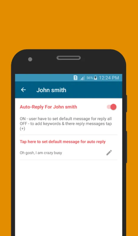 Auto-Reply for facebook Screenshots