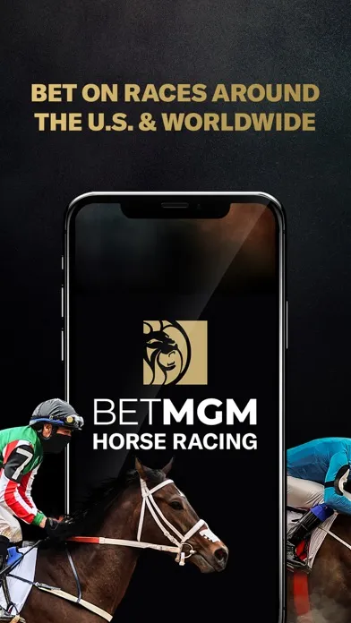 Ảnh chụp màn hình của BetMGM - Horse Racing