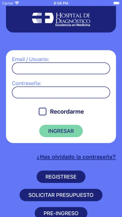 Hospital de Diagnóstico. Screenshots