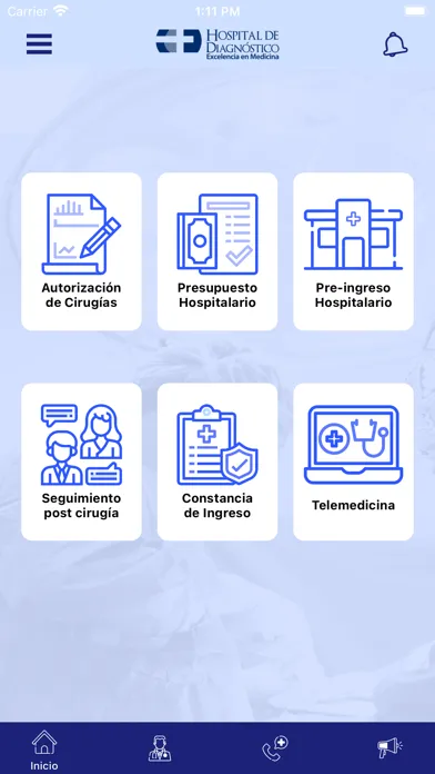 Hospital de Diagnóstico. Screenshots