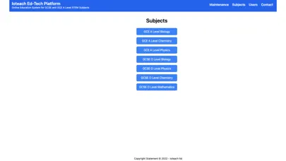 Ioteach GCSE GCE A Level应用截图