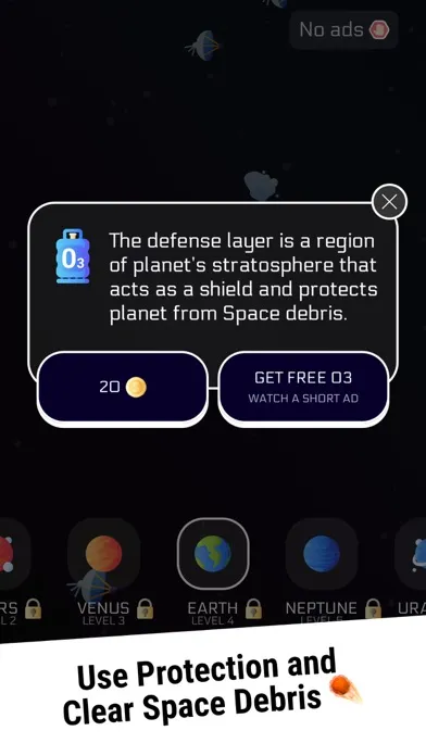 Ảnh chụp màn hình của KMA: Latest In Space
