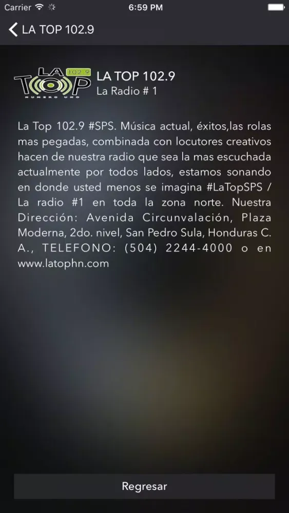LA TOP 102.9 سکرین شاٹس