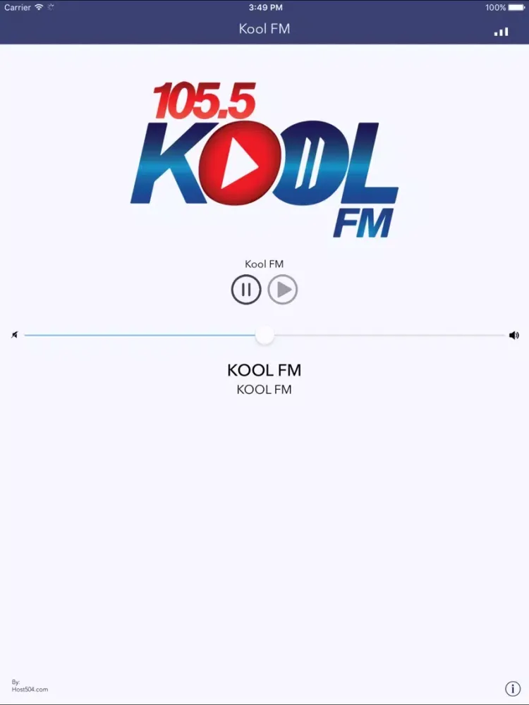 Kool FM iPad  Screenshots