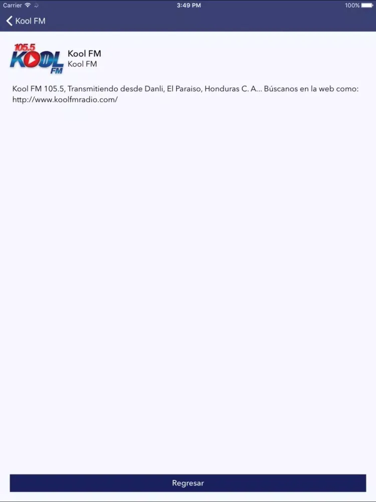 Kool FM iPad  Screenshots