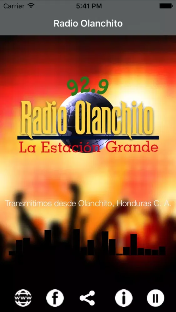 Zrzuty ekranu Radio Olanchito