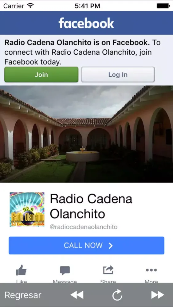 Zrzuty ekranu Radio Olanchito