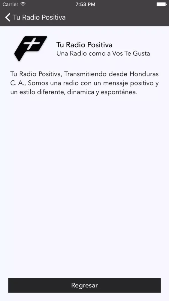 Скриншоты Tu Radio Positiva