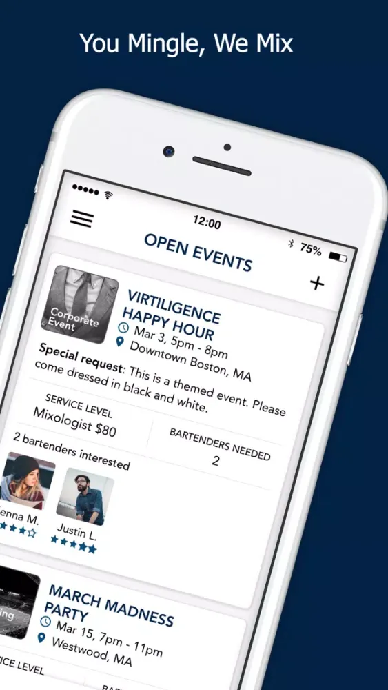 Capturas de pantalla de Host: Bartenders For Any Event