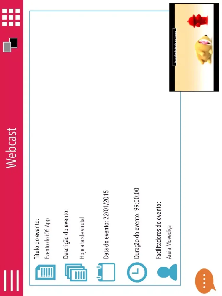 Скриншоты AF Webcast iPad 