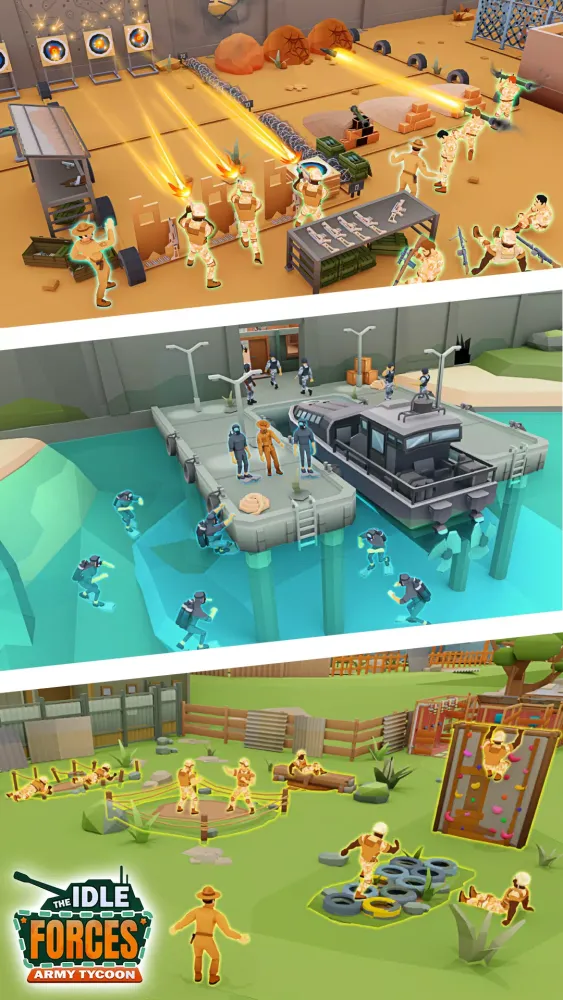 The Idle Forces: Army Tycoon Screenshots