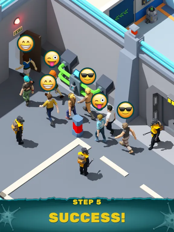 ภาพหน้าจอของ Idle Zombie Hospital Tycoon iPad 