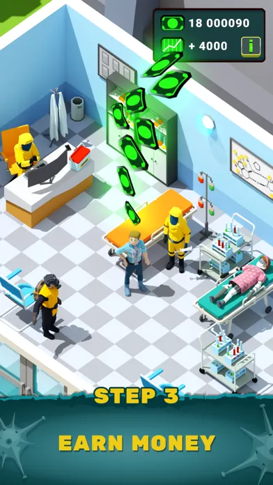 ภาพหน้าจอของ Idle Zombie Hospital Tycoon