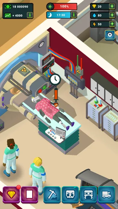 ภาพหน้าจอของ Idle Zombie Hospital Tycoon