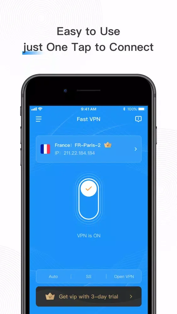 ภาพหน้าจอของ Fast VPN: Private VPN Proxy
