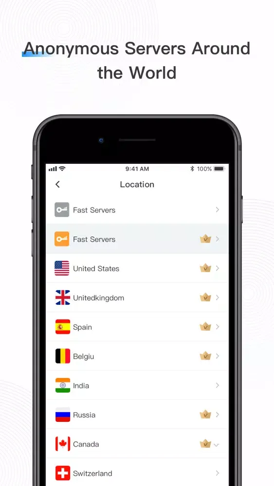 ภาพหน้าจอของ Fast VPN: Private VPN Proxy