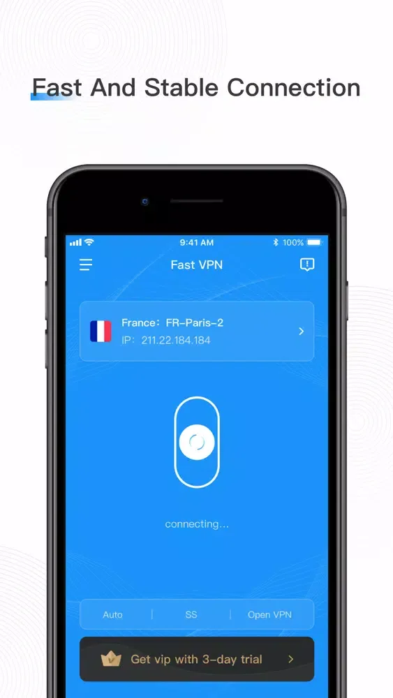 ภาพหน้าจอของ Fast VPN: Private VPN Proxy