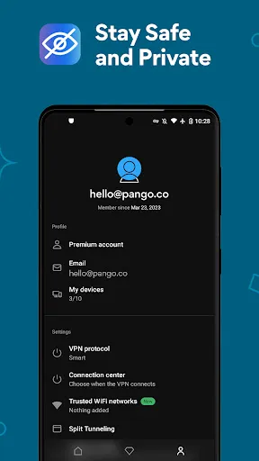 ภาพหน้าจอของ Hotspot Shield VPN: Fast Proxy