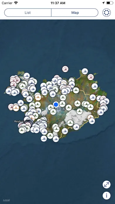 Capturas de tela do Hot Spring Iceland