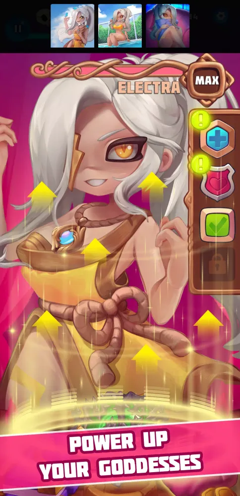 Tangkapan layar Goddess & Magic: Voodoo merge