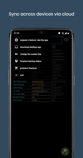 simple cloud password manager应用截图