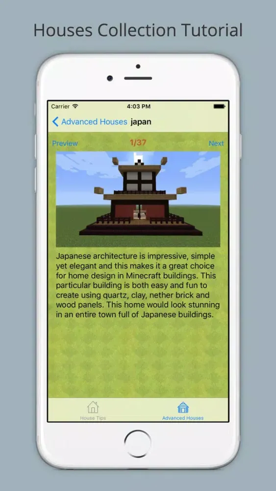 Скриншоты House design for Minecraft - Ideas, Blueprinters and Tutorials