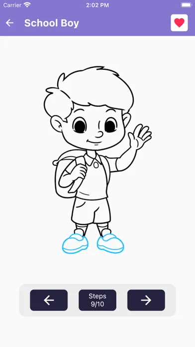 Capturas de pantalla de How to Draw People step by ste