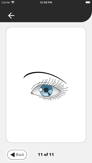 Tangkapan skrin Draw Anime Eyes