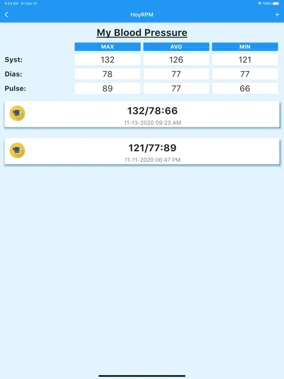 HoyRPM iPad  Screenshots