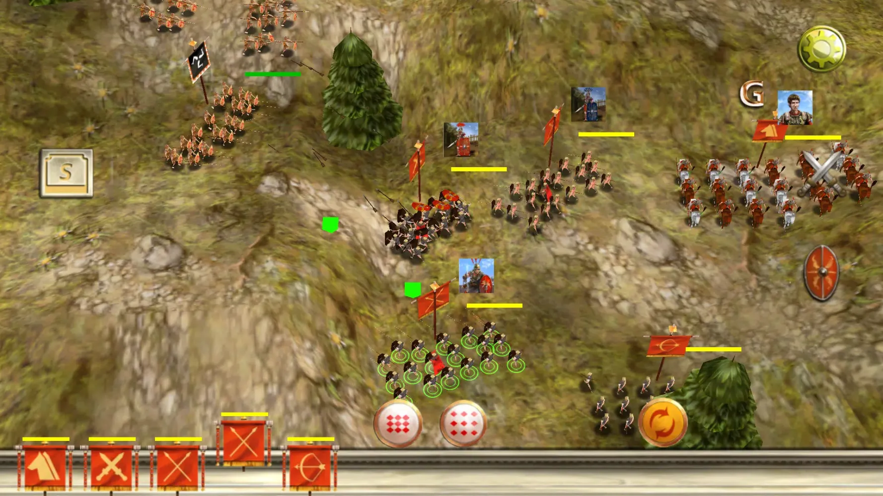 Roman War(3D RTS) Screenshots