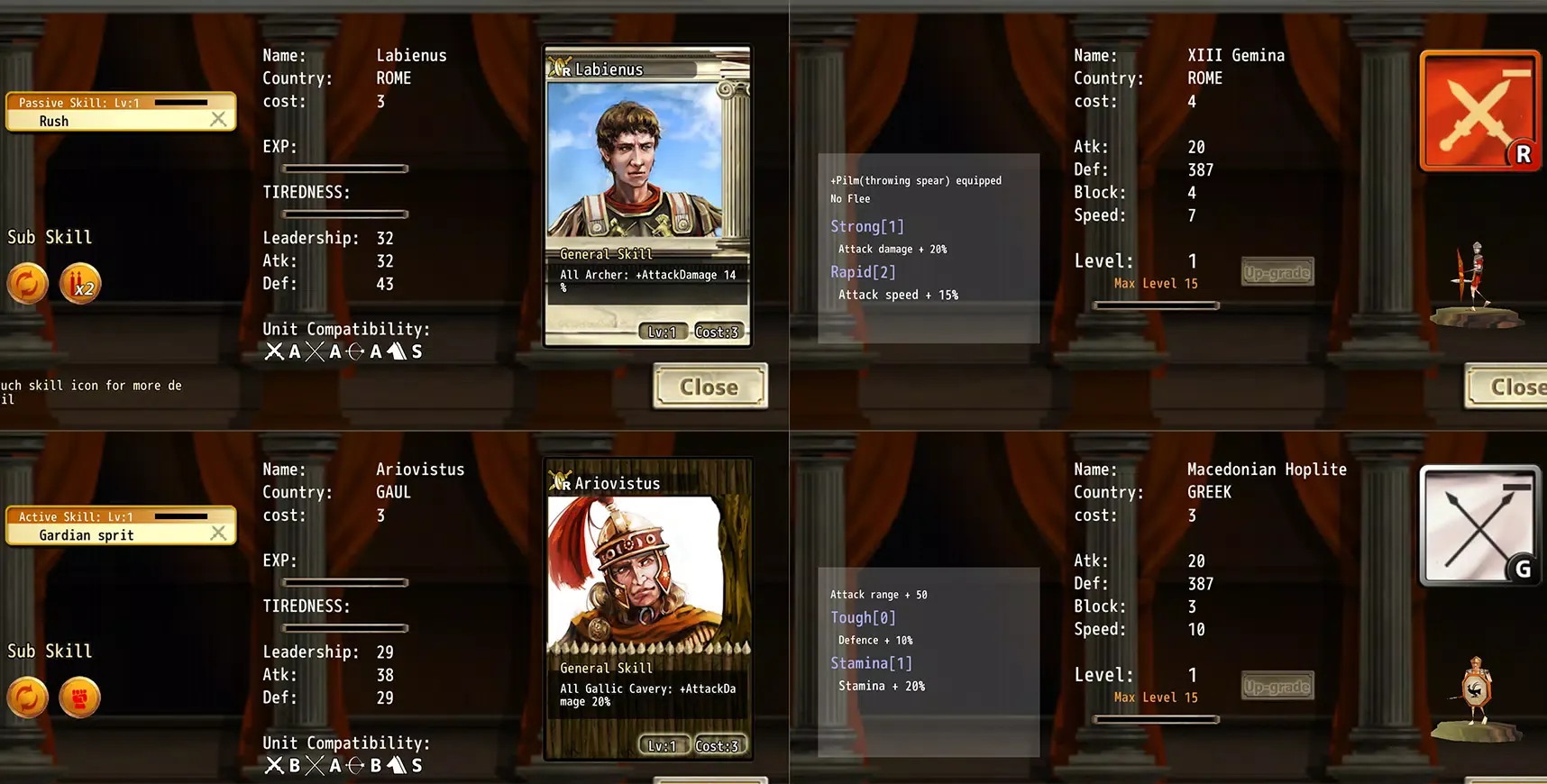 Roman War(3D RTS) Screenshots