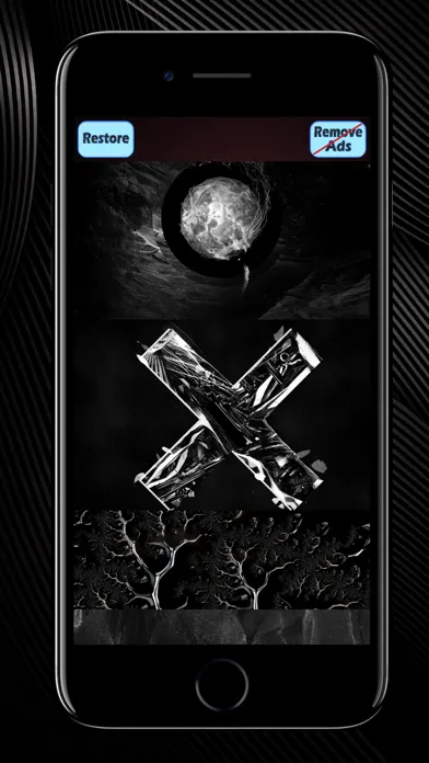 Ảnh chụp màn hình của Black HD Custom Wallpapers