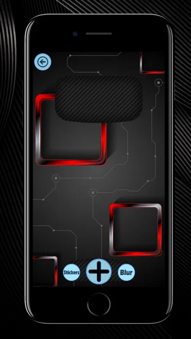 Ảnh chụp màn hình của Black HD Custom Wallpapers