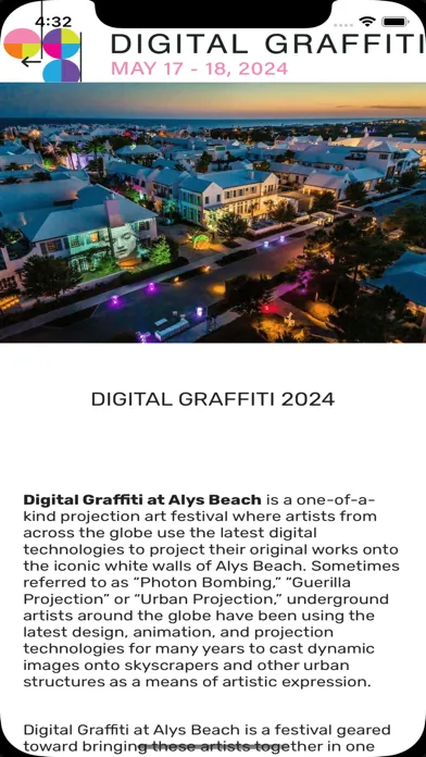 Capturas de tela do Digital Graffiti at Alys Beach