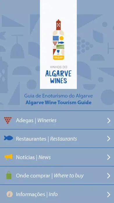 Screenshot di Algarve Wines