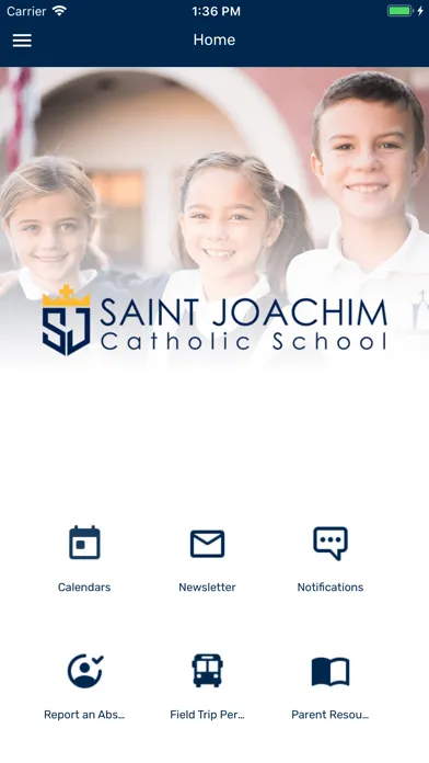 Ảnh chụp màn hình của Saint Joachim Catholic School