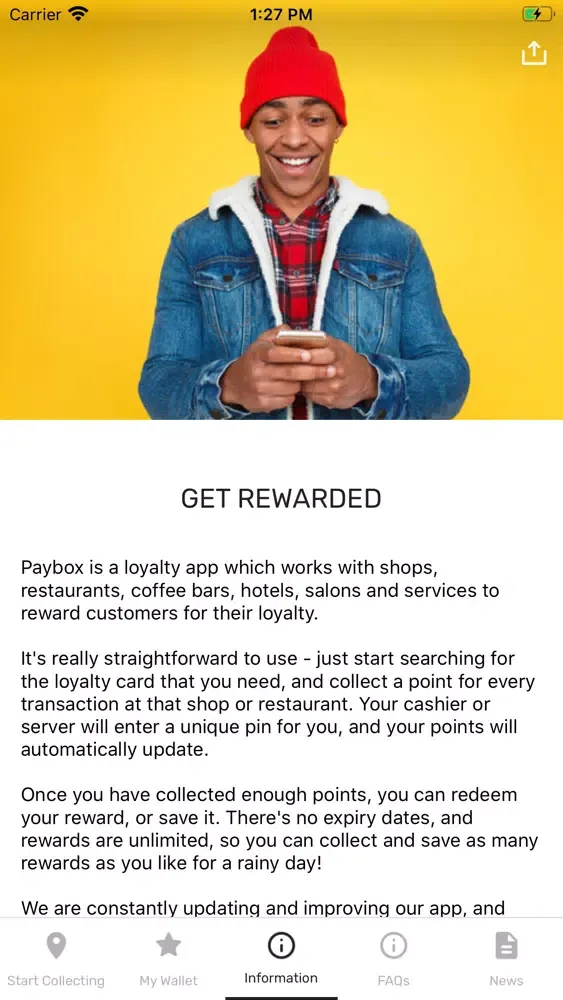 Tangkapan layar Paybox
