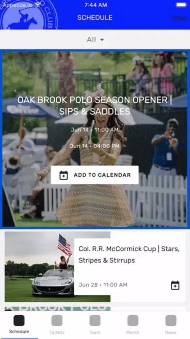 Zrzuty ekranu Oak Brook Polo Club
