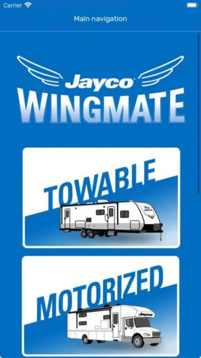 Tangkapan layar Jayco Wingmate