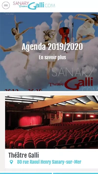 Tangkapan layar Théâtre Galli