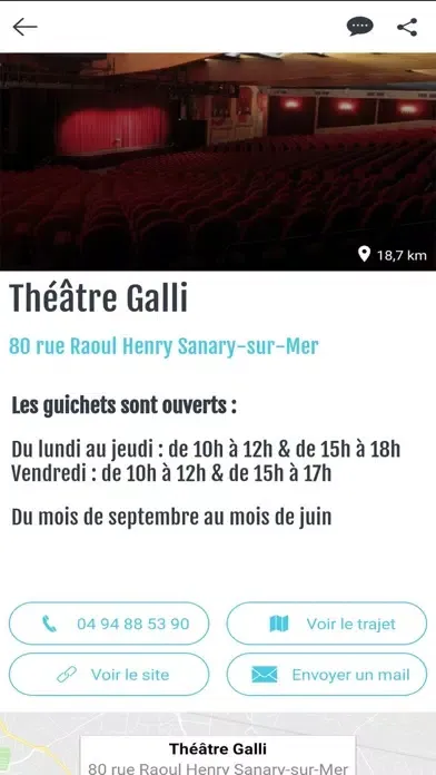 Tangkapan layar Théâtre Galli